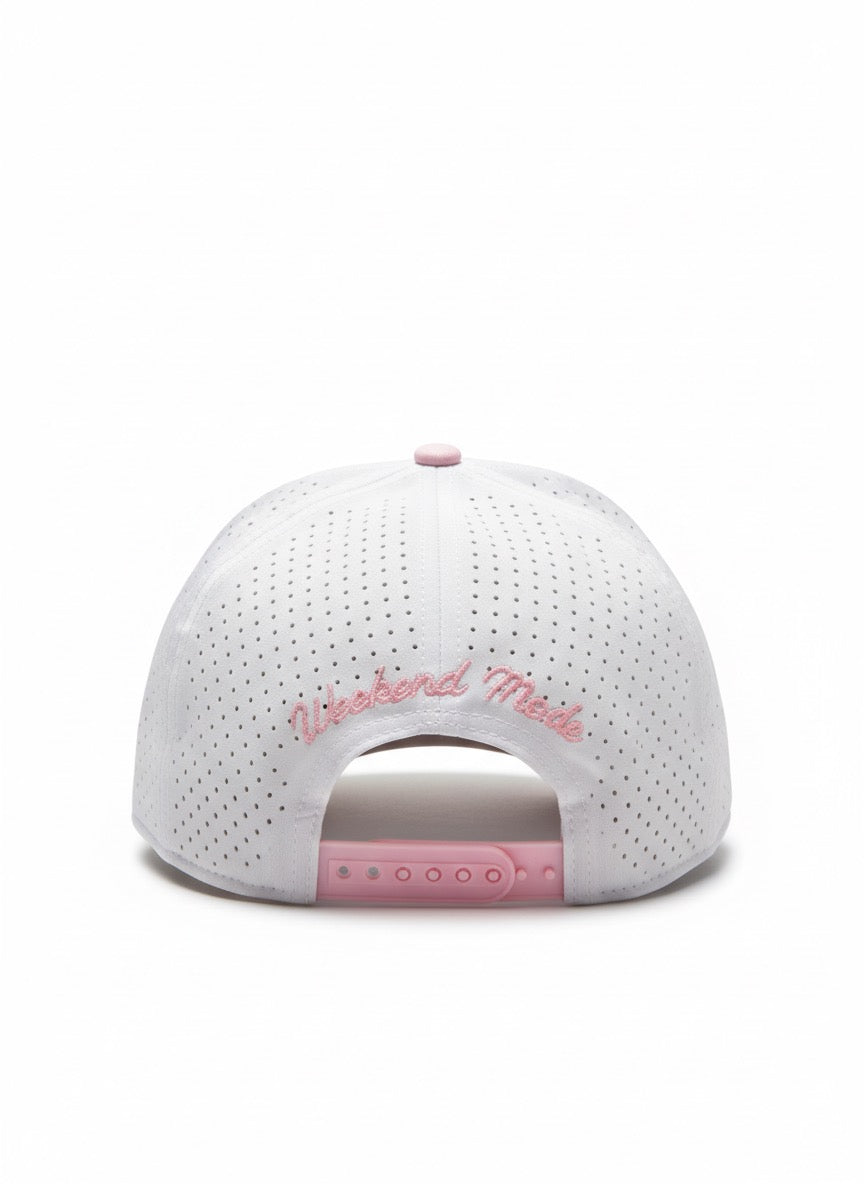 Par-tee Pink – Fun Pink Golf Cap by Sunday Drinks, Adjustable Unisex Sports Hat for Golf, Outdoor Summer Active Lifestyle